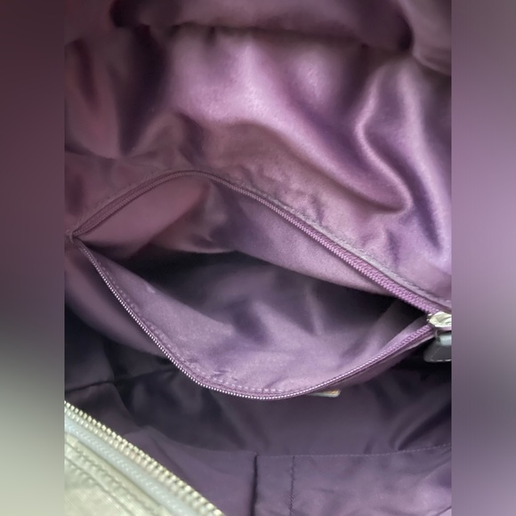 Coach Ocelot Animal Patchwork Monogram Bag with COA, Purple Interior F15459 - Picture 6 of 9